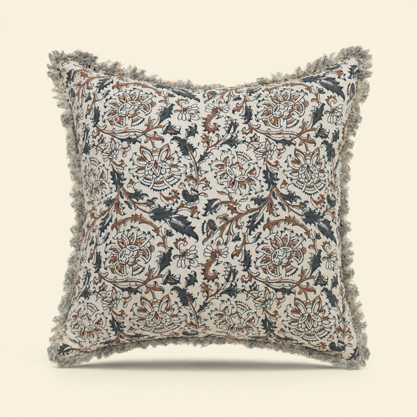 Mosaic Rosehill Block Print Toss Pillow