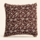 Wellington Botanical Block Print Toss Pillow