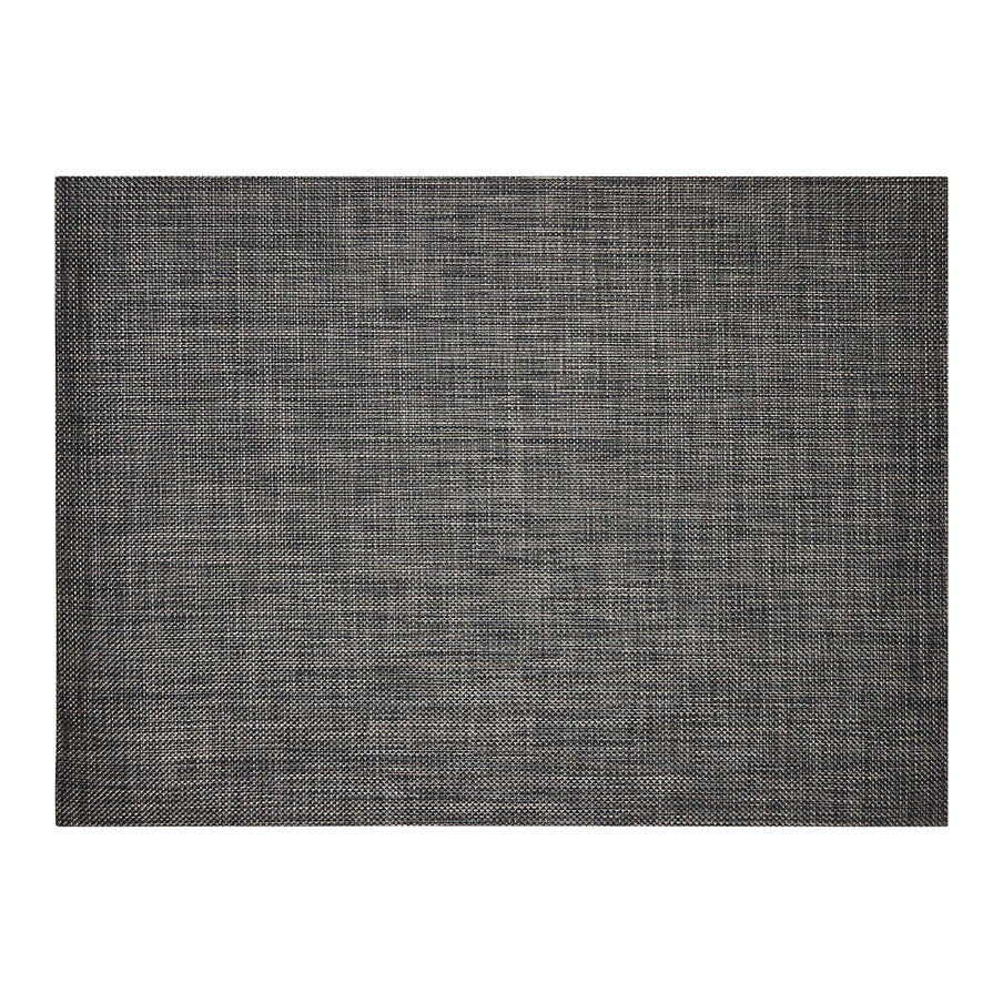 Chilewich Basketweave 2x3 Floor Mat - Carbon