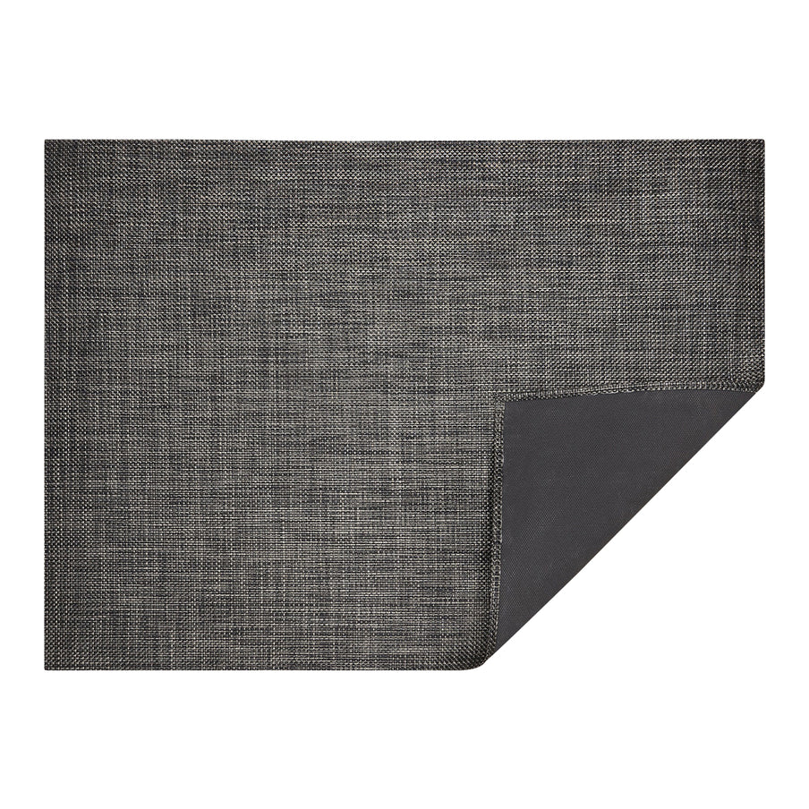 Chilewich Basketweave 2x3 Floor Mat - Carbon