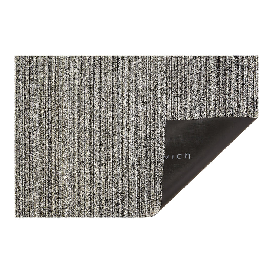 Chilewich Skinny Stripe Shag Mats - Birch
