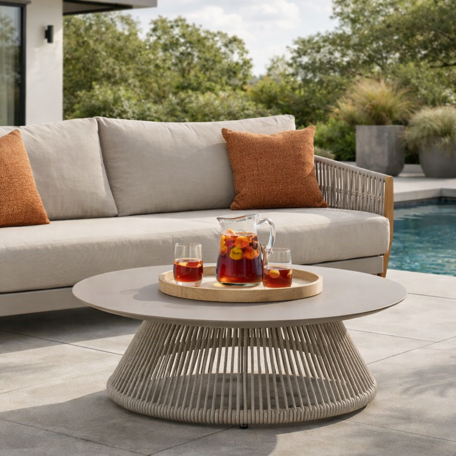 Collingwood Coffee Table - Champagne Taupe