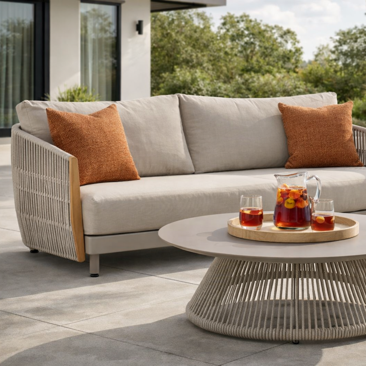 Collingwood Rope Sofa - Champagne Taupe