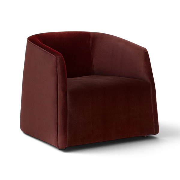 Como Lounge Chair - Rocha Merlot