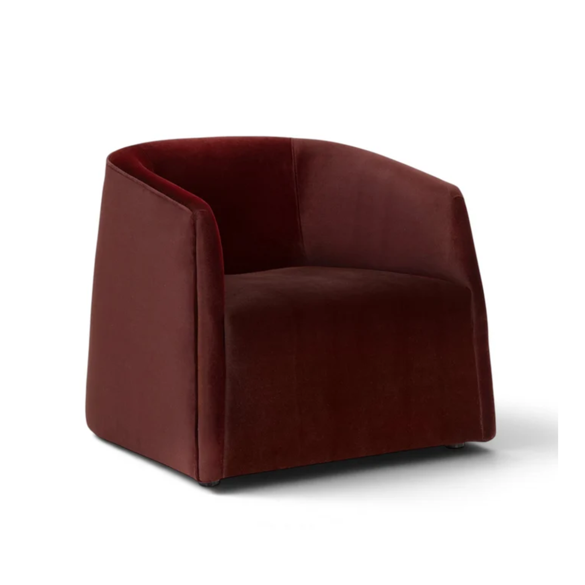 Como Lounge Chair - Rocha Merlot