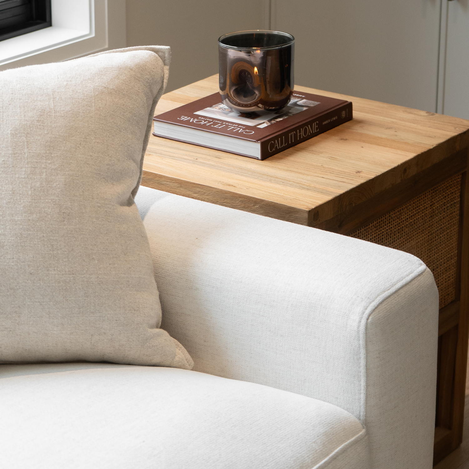 Charlestown Sofa - Crypton® Nomad Snow