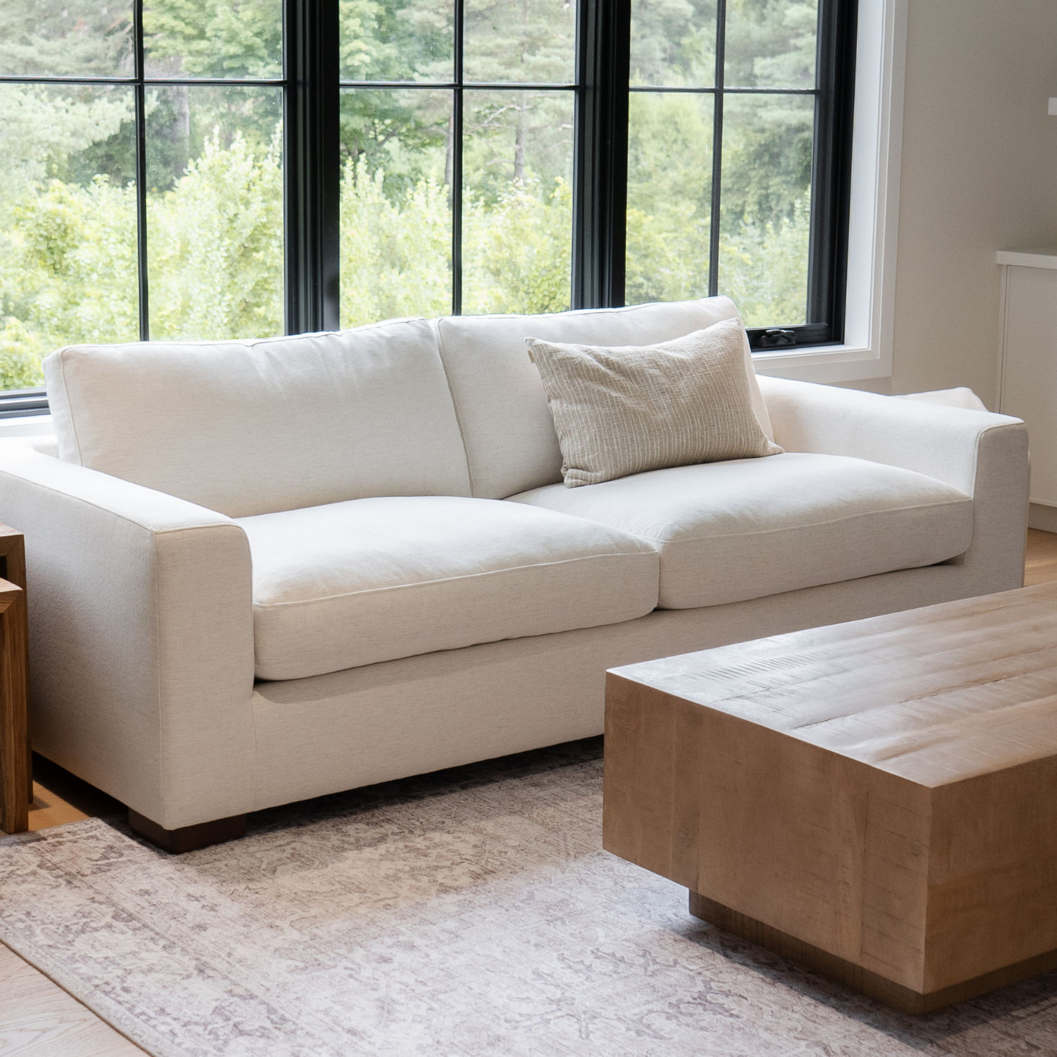 Charlestown Sofa - Crypton® Nomad Snow