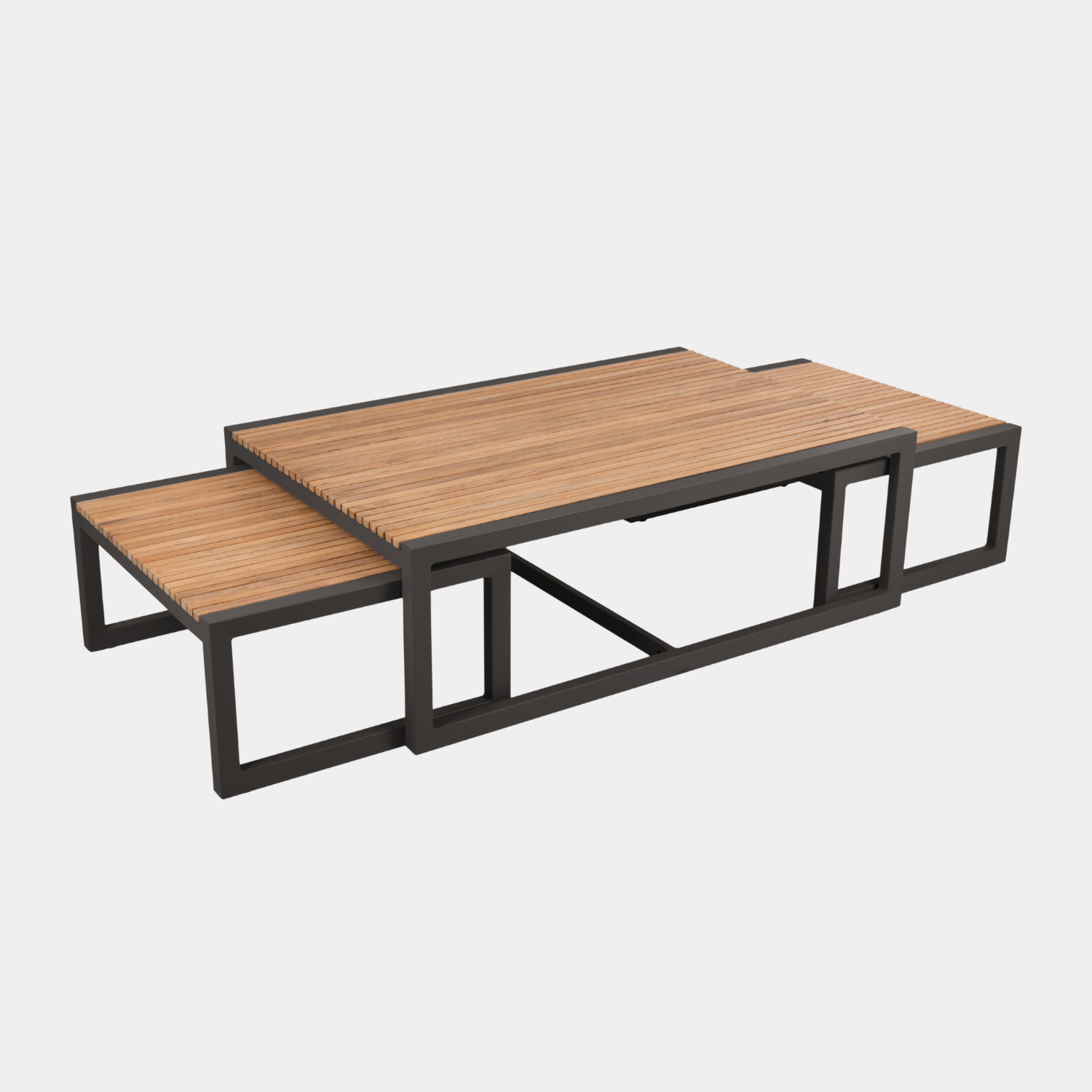 Cubic Small Coffee Table - Slate