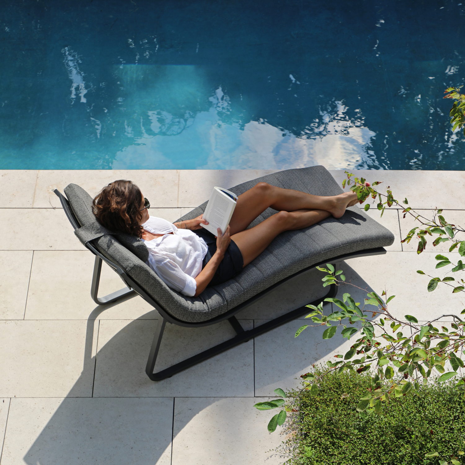 Curl Sun Lounger