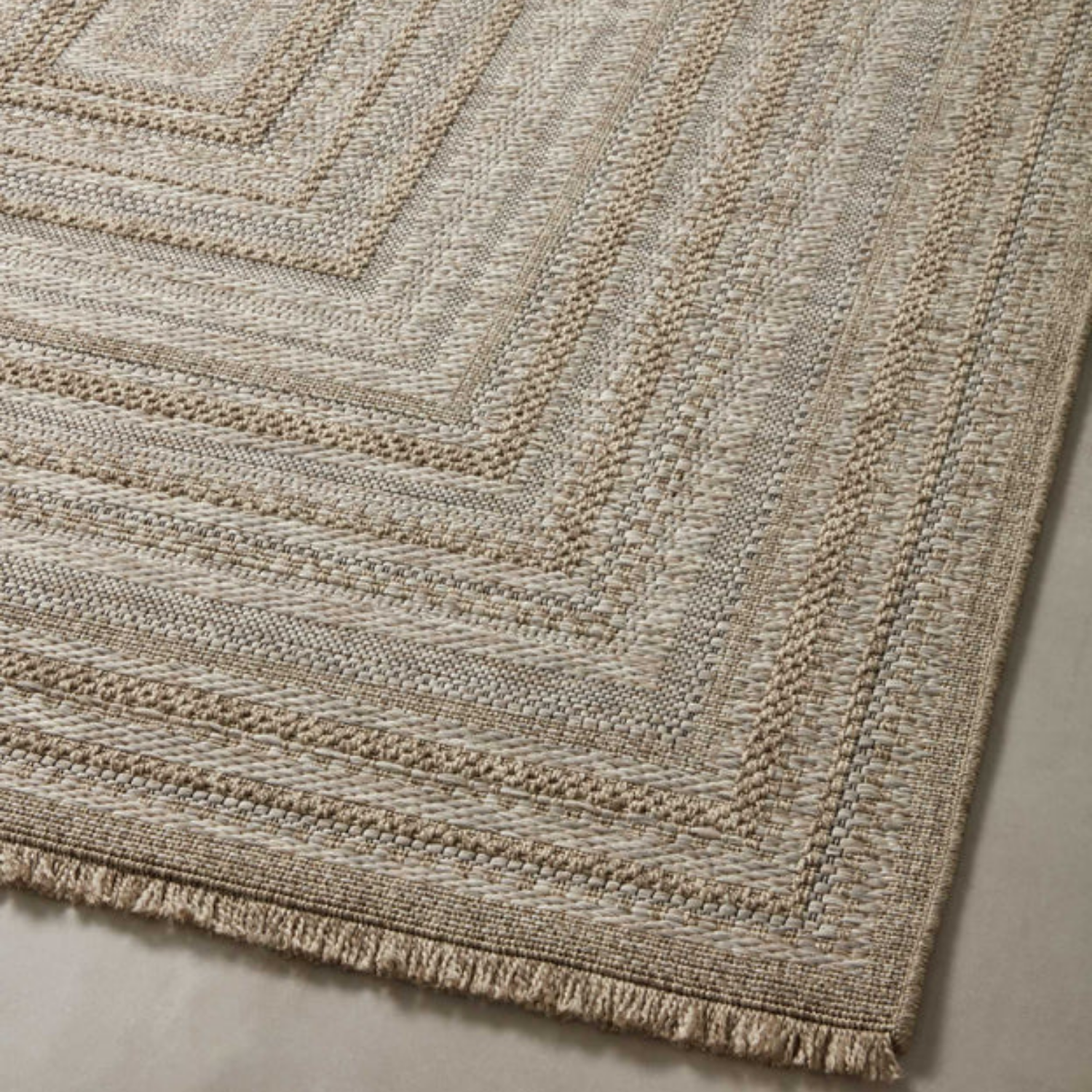Loloi II Dawn-01 Natural Outdoor Rug