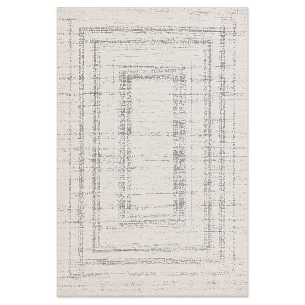 Contour Distressed Grey Rug