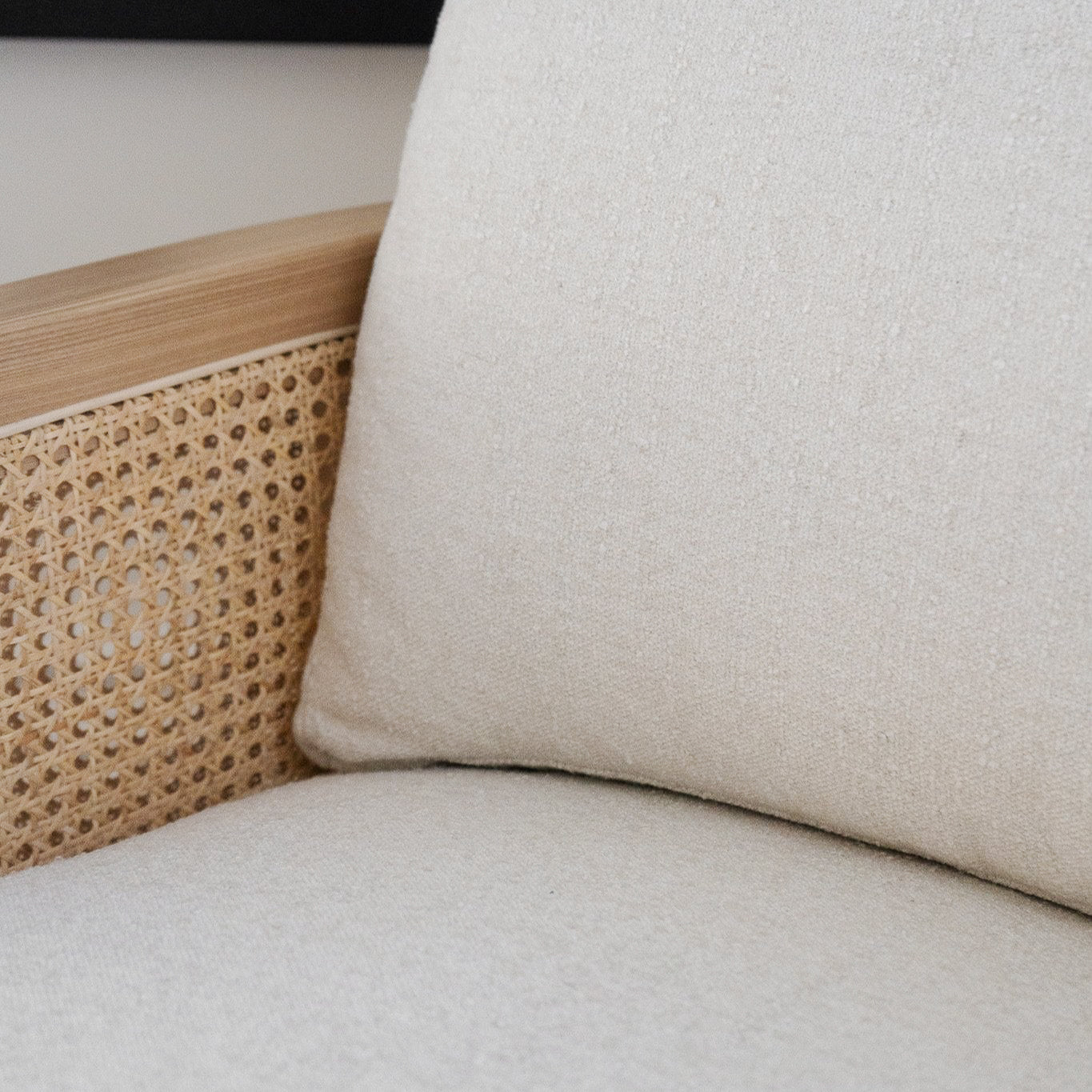 Nassau  Swivel Arm Chair - Mellow Ivory