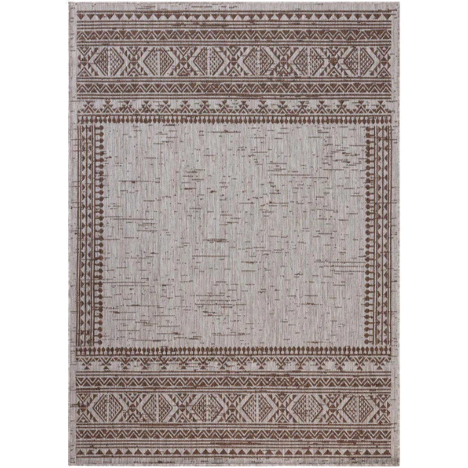 Loloi II Easton Coffee/Dove Outdoor Rug