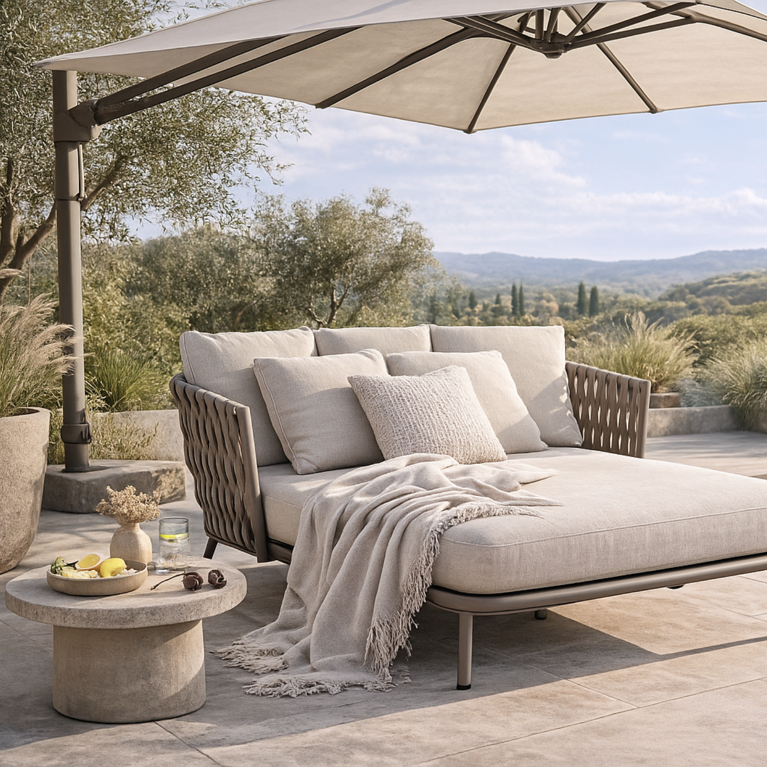 Elgin Mood Taupe Daybed
