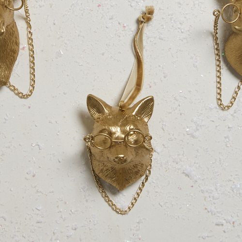 Whimsical Eloise Fox Ornament