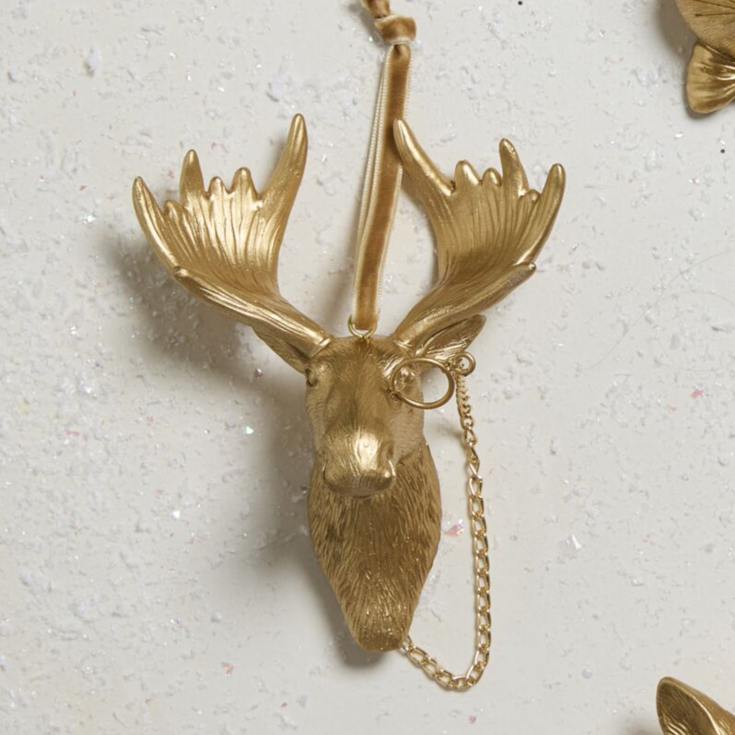 Whimsical Eugene Moose Ornament