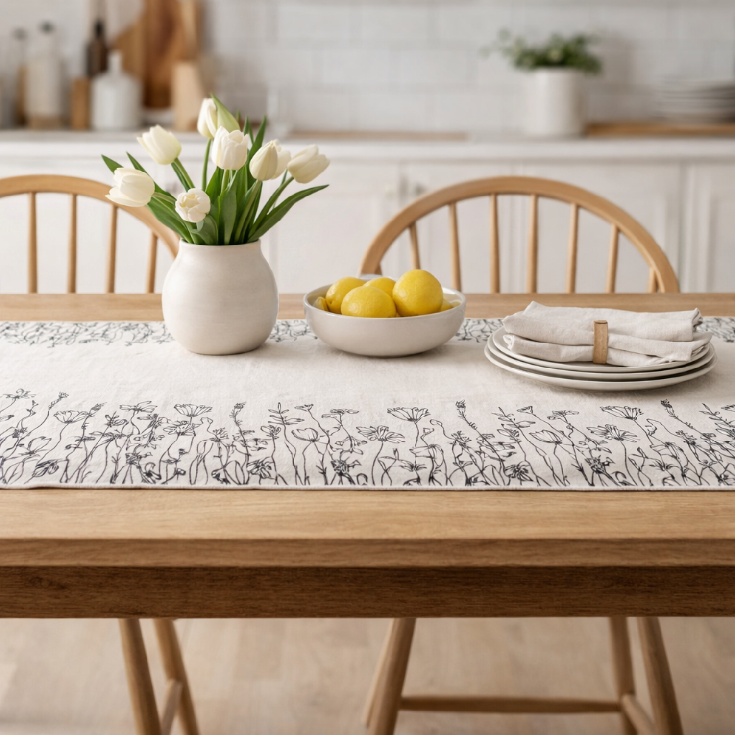 Flora Fields Table Runner