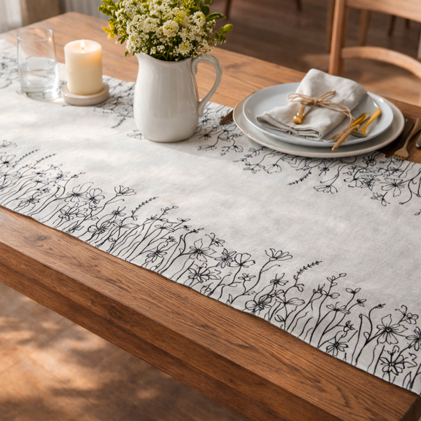 Flora Fields Table Runner