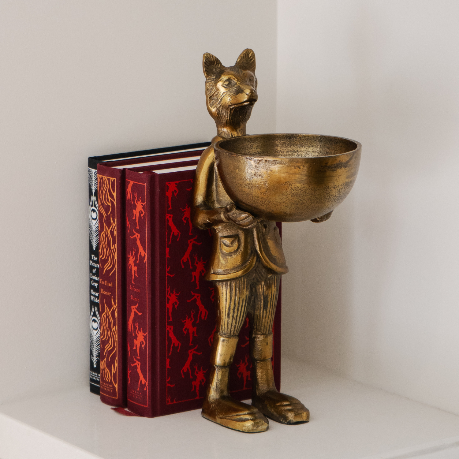 Whimsical Eloise the Fox Dish Stand