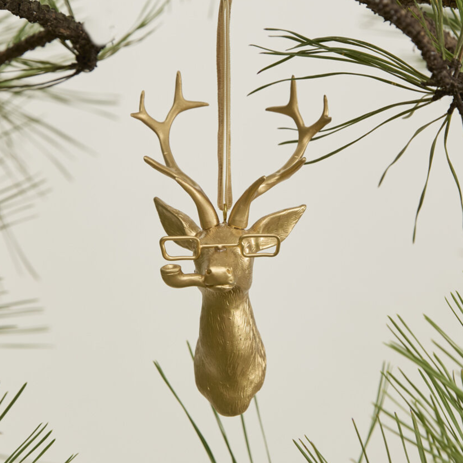 Whimsical Frankie Deer Ornament