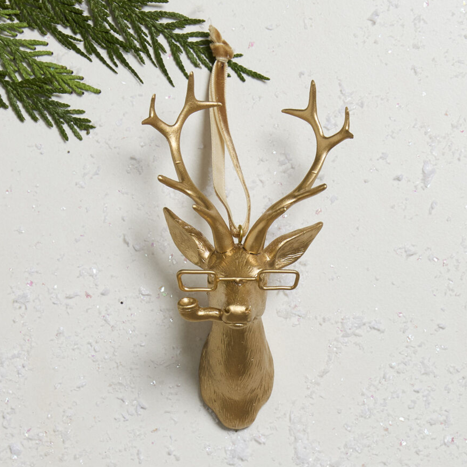 Whimsical Frankie Deer Ornament