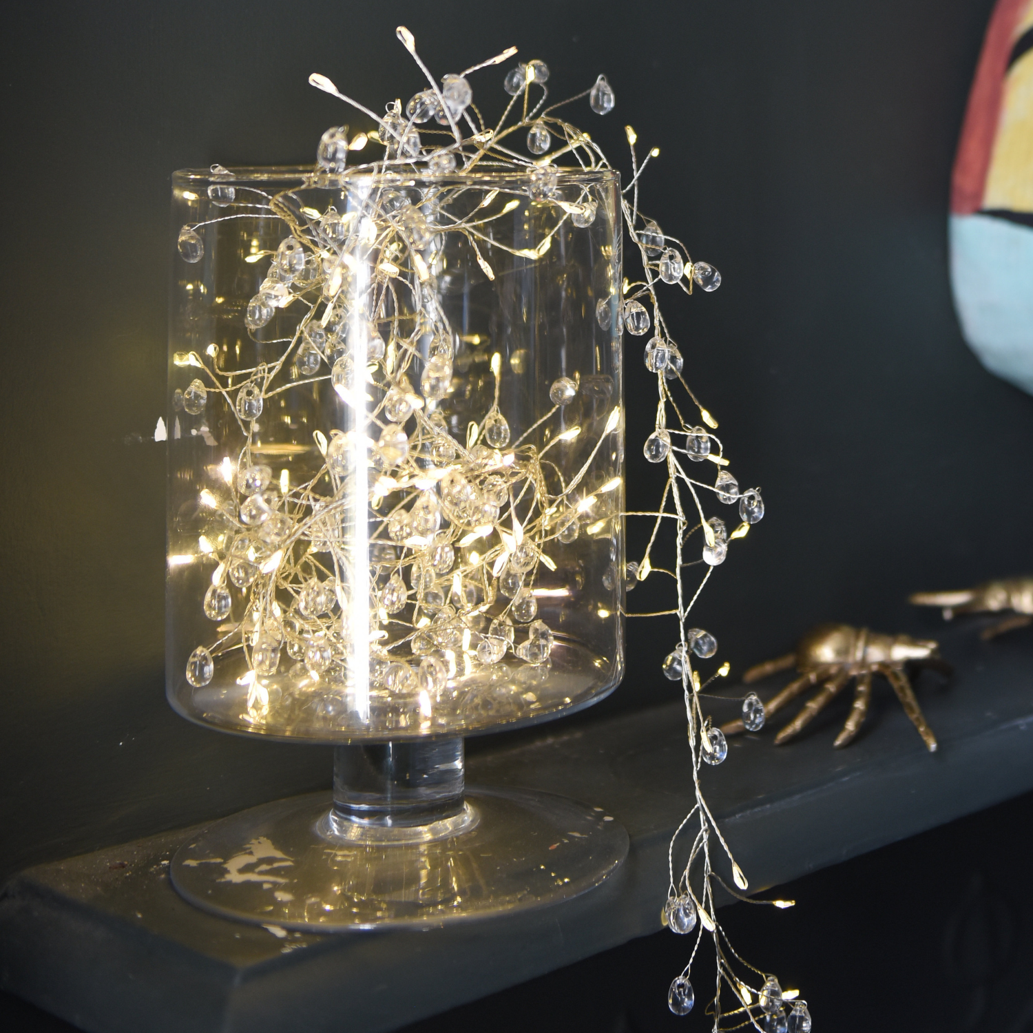 Clear Gem Indoor String Lights