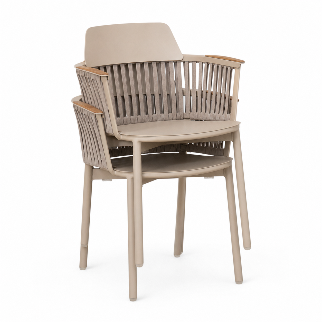 Georgian Dining Arm Chair - Stone Taupe