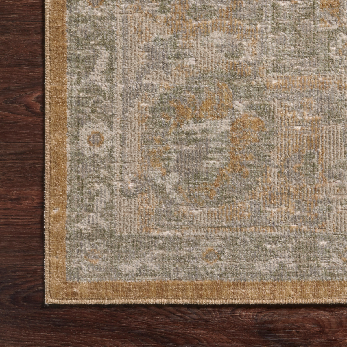 Chris Loves Julia x Loloi Rosemarie Gold / Sand Rug