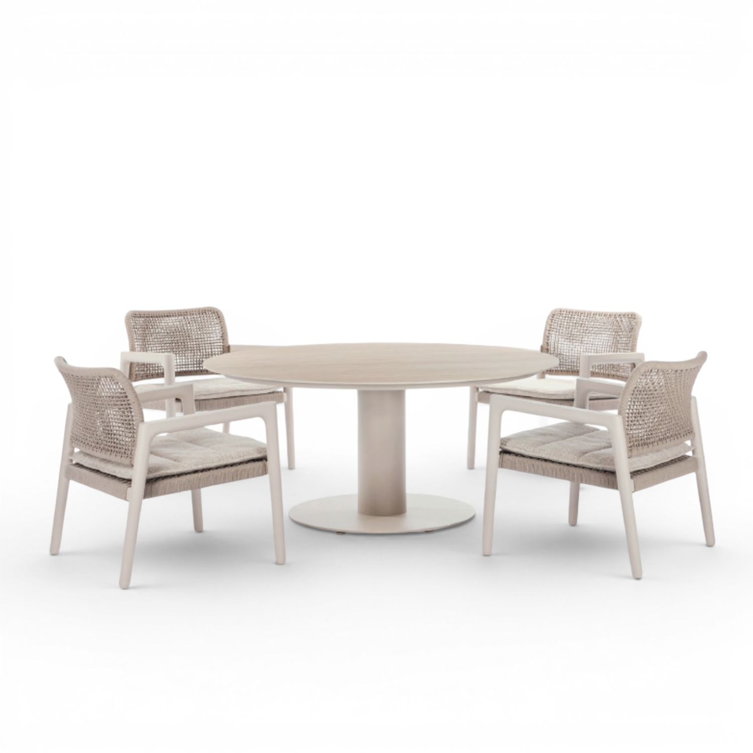 Simcoe-Granby Dining Chat Set - Beige