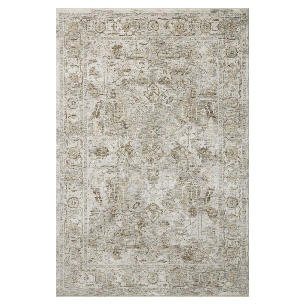 Amber Lewis x Loloi Honora Grey/ Taupe Rug