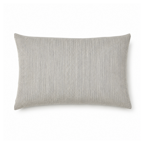 Costal Loft Linen XL Lumbar Pillow Sham - Stripe