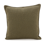 Olive Boucle Toss Pillow