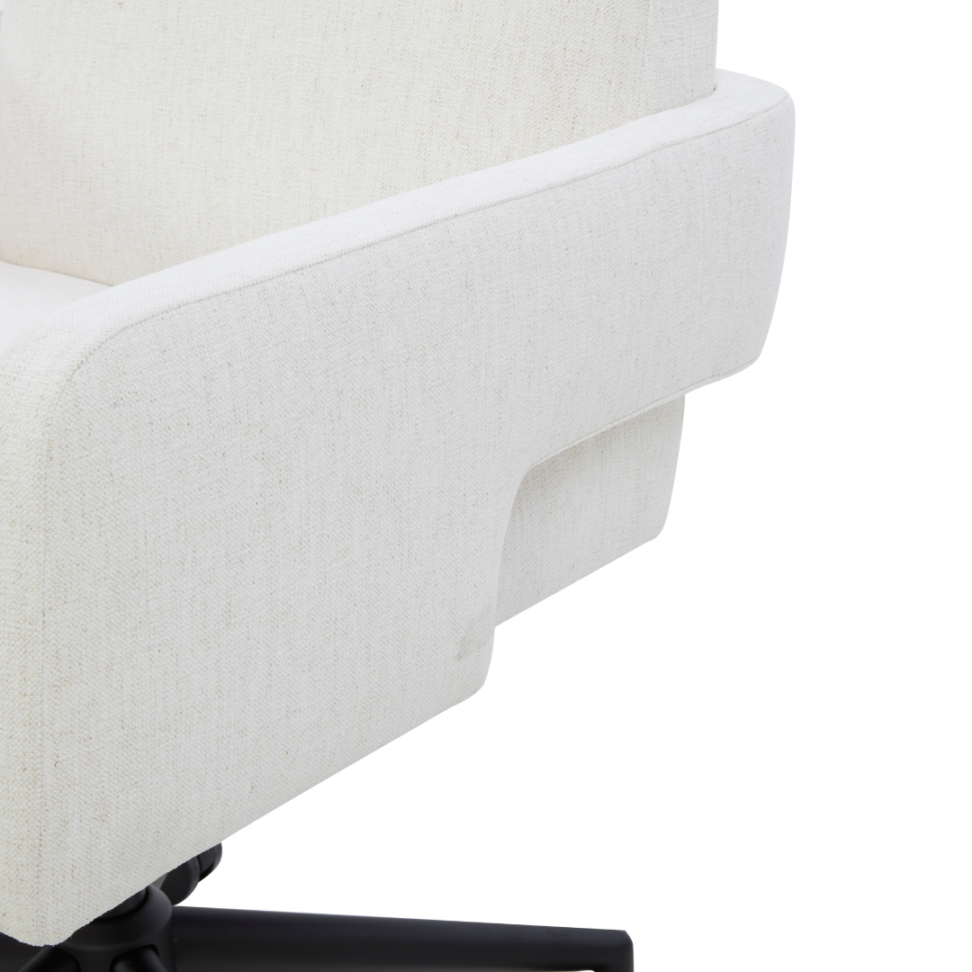 Fredericton Adjustable Office Chair - Crypton® Nomad Snow