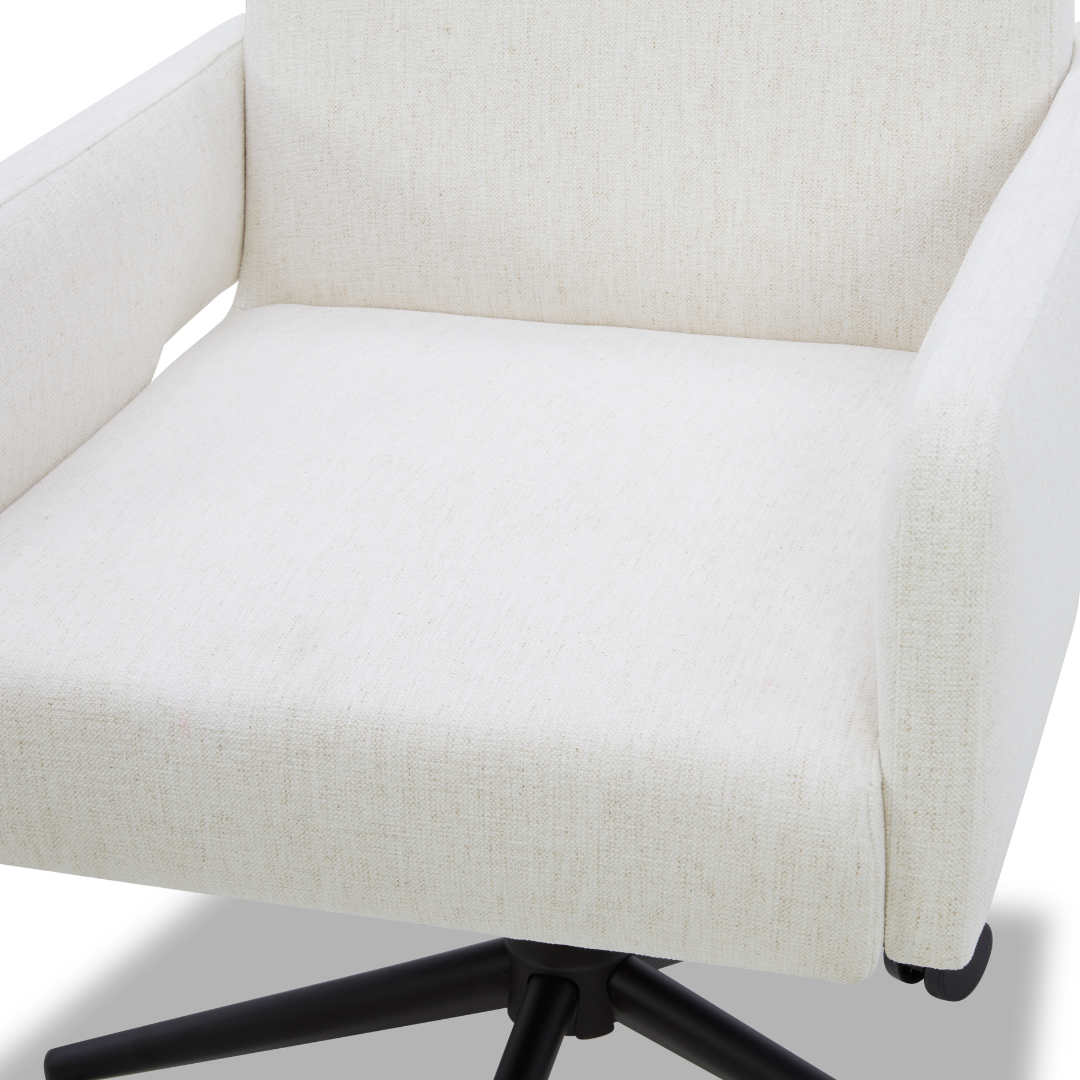 Fredericton Adjustable Office Chair - Crypton® Nomad Snow