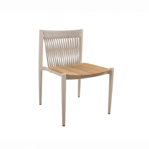 Riska Dining Side Chair w/ Cushion - Linen