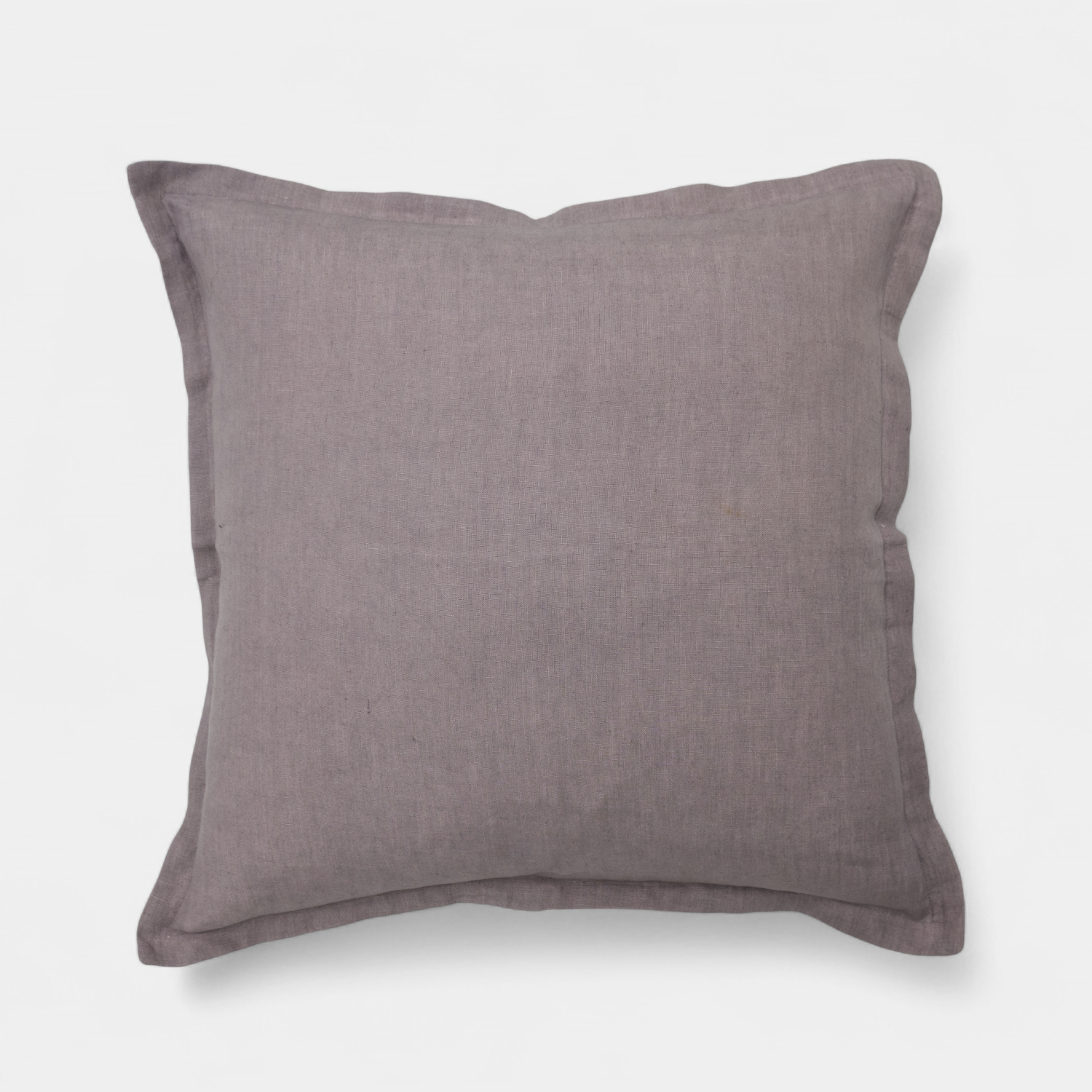 Muted Mauve Linen Toss Pillow