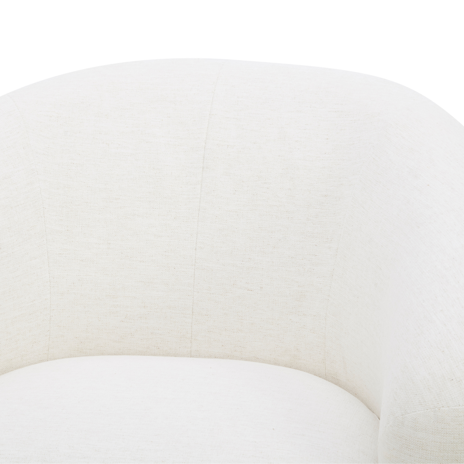 Woolwich Swivel Lounge Chair - Crypton® Nomad Snow