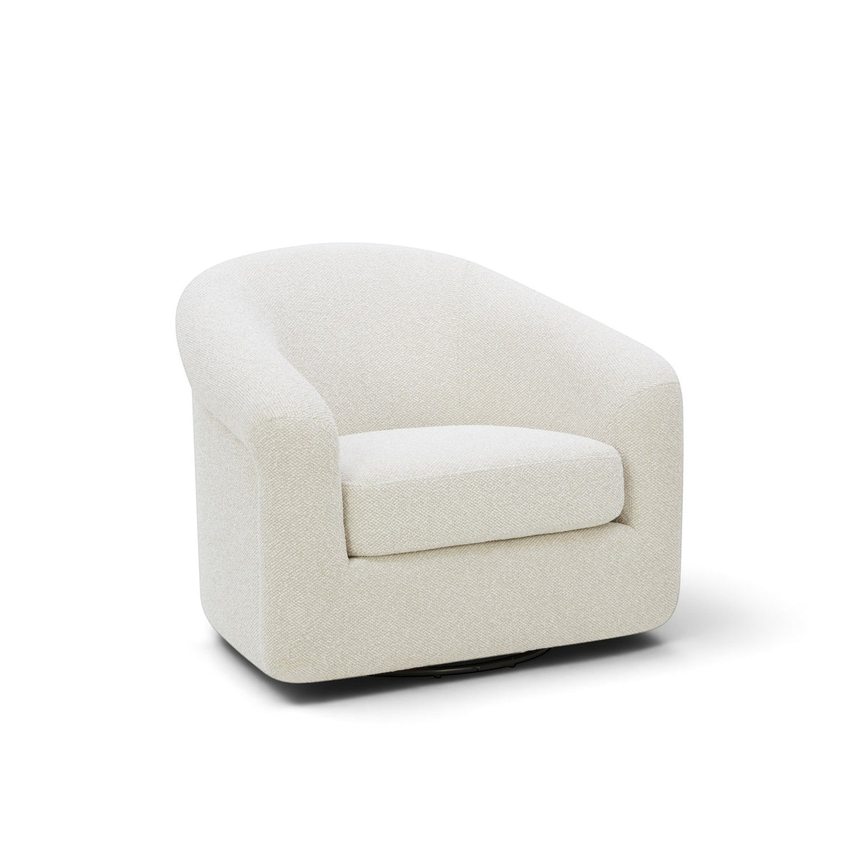 Woolwich Swivel Lounge Chair - Tasmin Linen