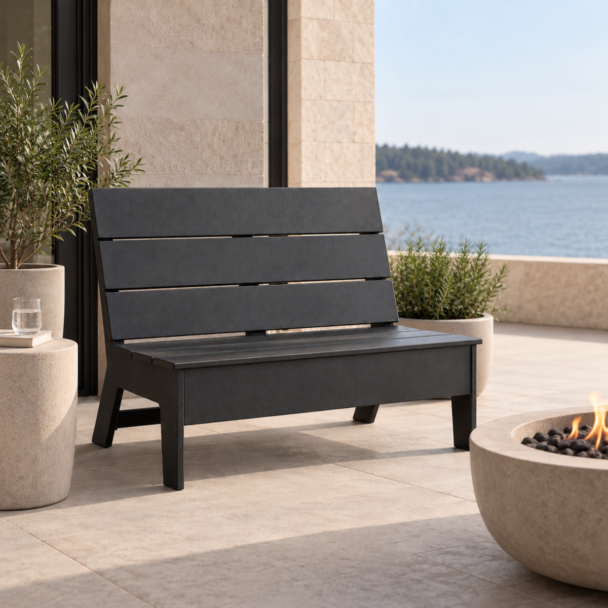 Carling Loveseat Bench