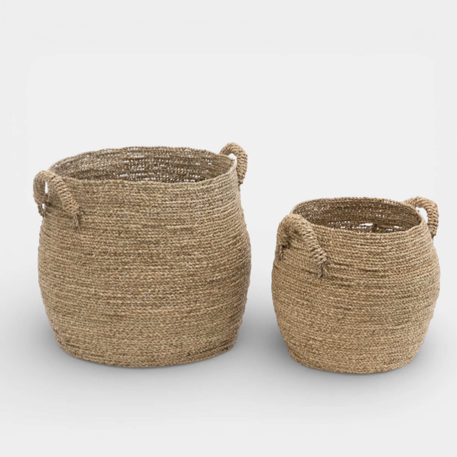 Surrey Natural Seagrass Basket w/ Handles