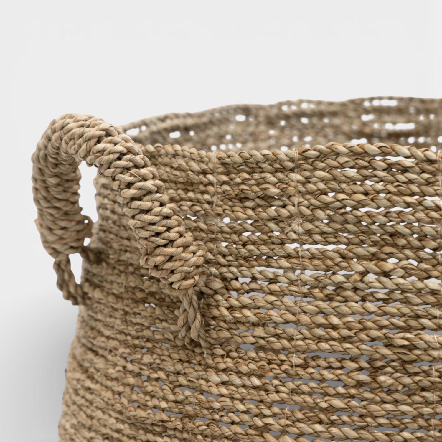 Surrey Natural Seagrass Basket w/ Handles
