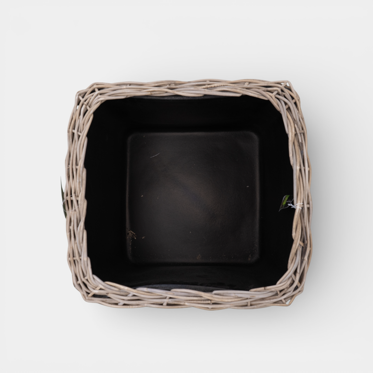 Durham Rattan Planter Basket w/ Wheels