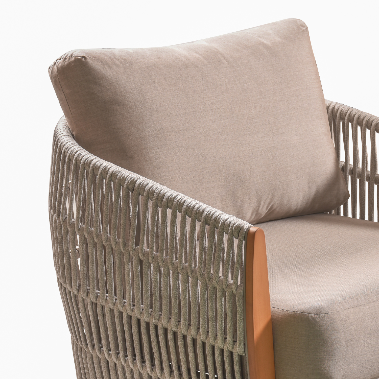 Collingwood Rope Club Chair - Champagne Taupe