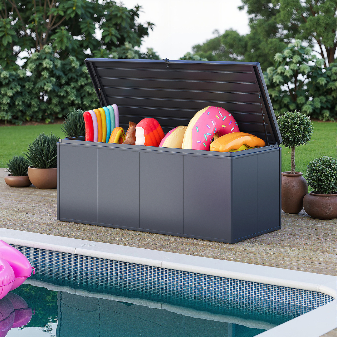 Pembroke 1015L Galvanized Steel Outdoor Storage Box