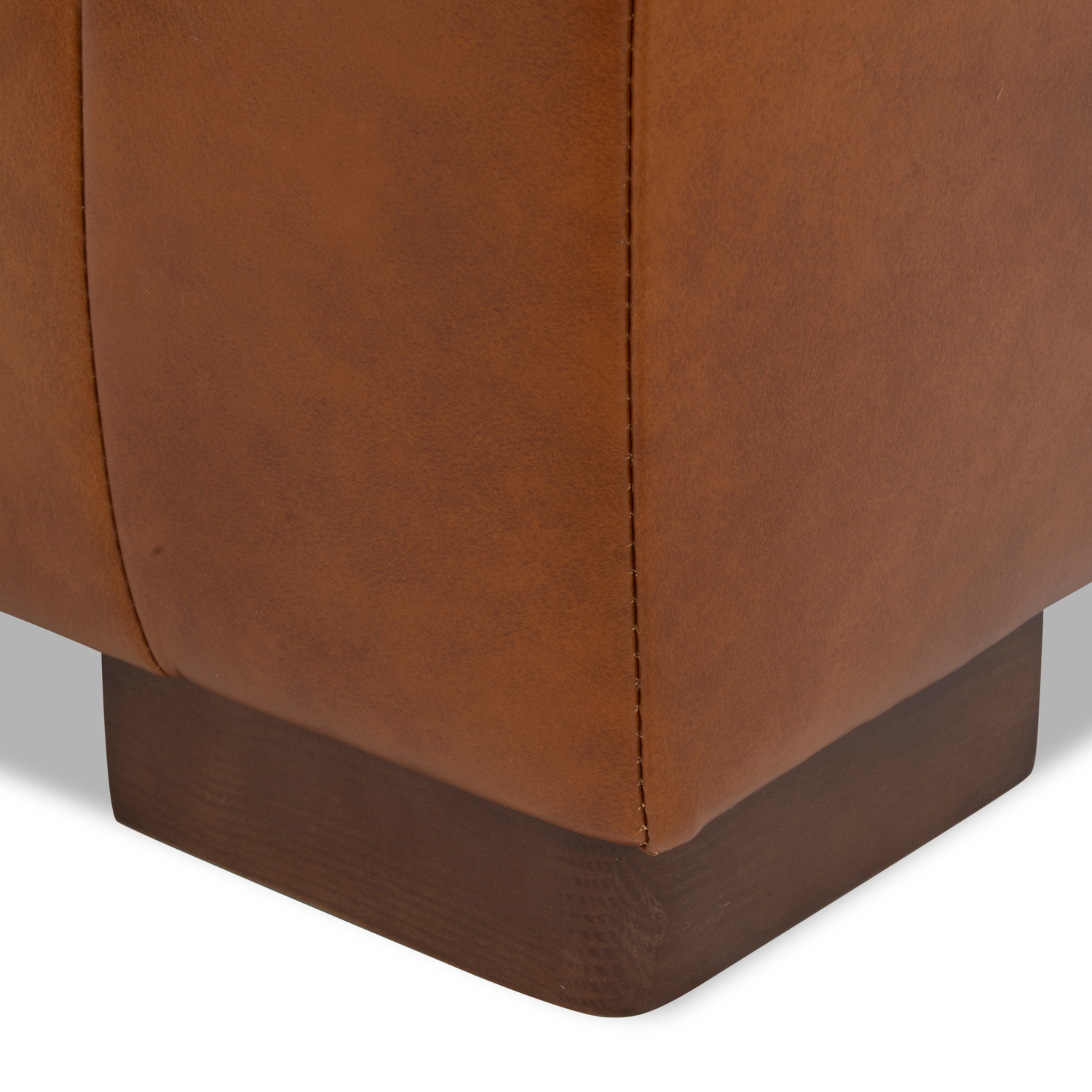 Charlestown Lounge Chair - Camel Leather