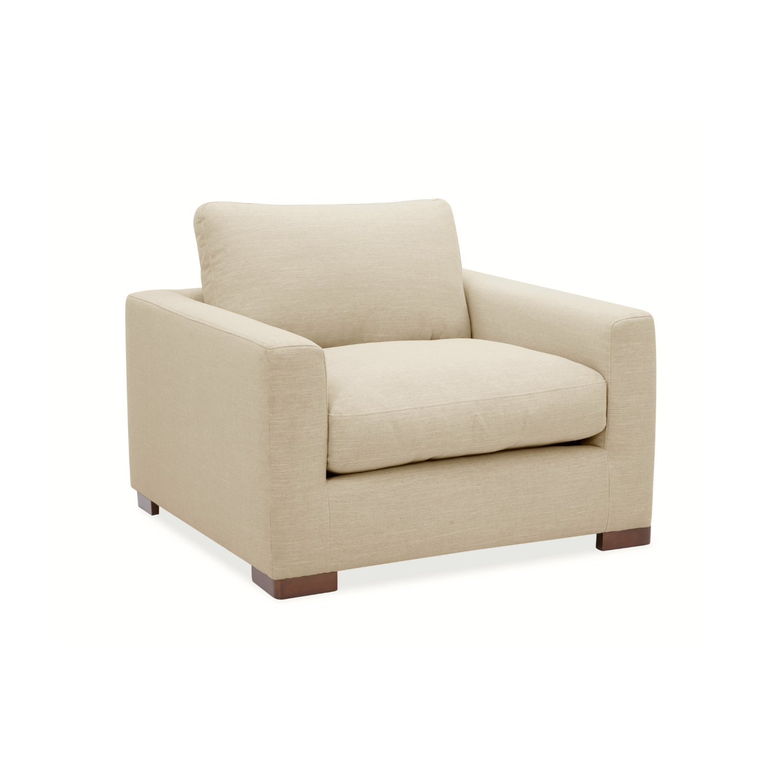 Charlestown Lounge Chair - Crypton® Nomad Custard