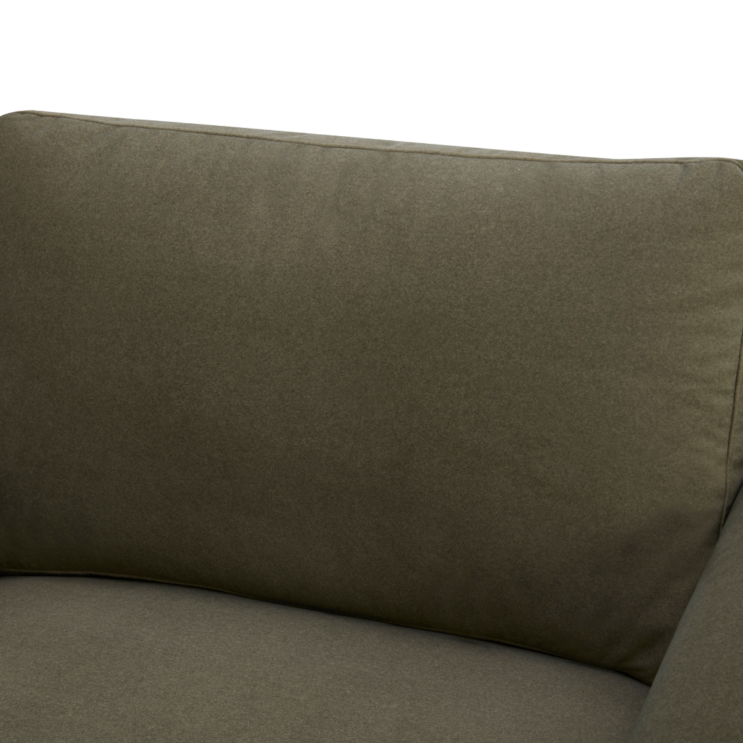 Charlestown Lounge Chair - Forest Green Matte Velvet