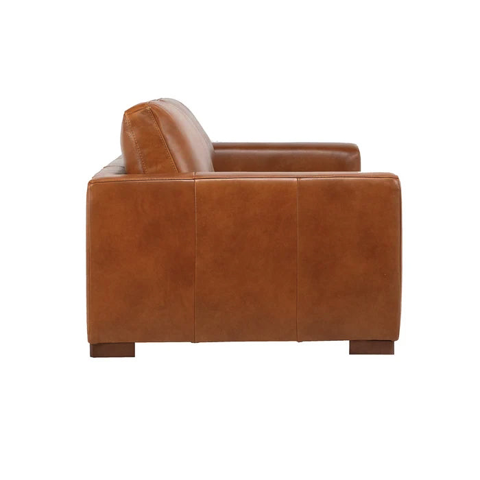 Charlestown Sofa - Camel Leather