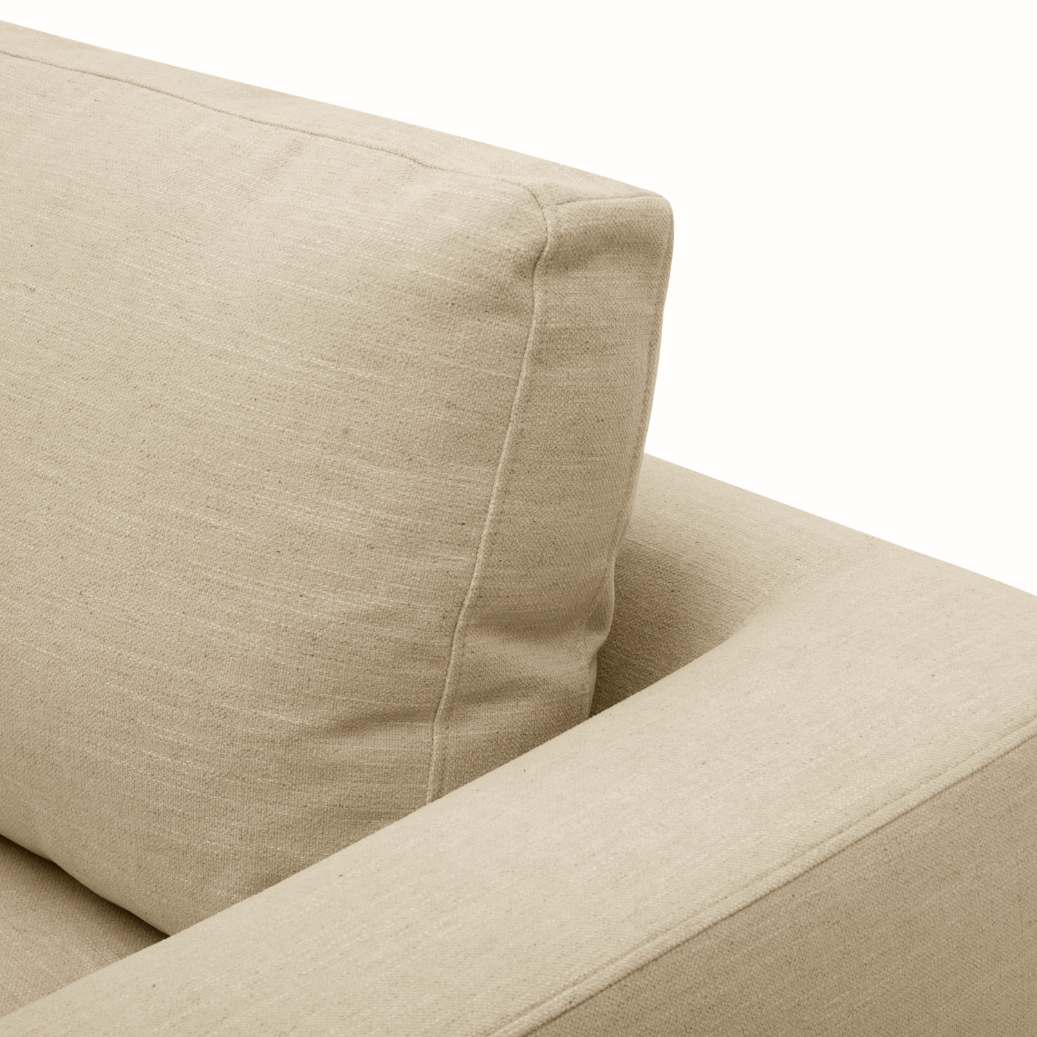 Charlestown Lounge Chair - Crypton® Nomad Custard