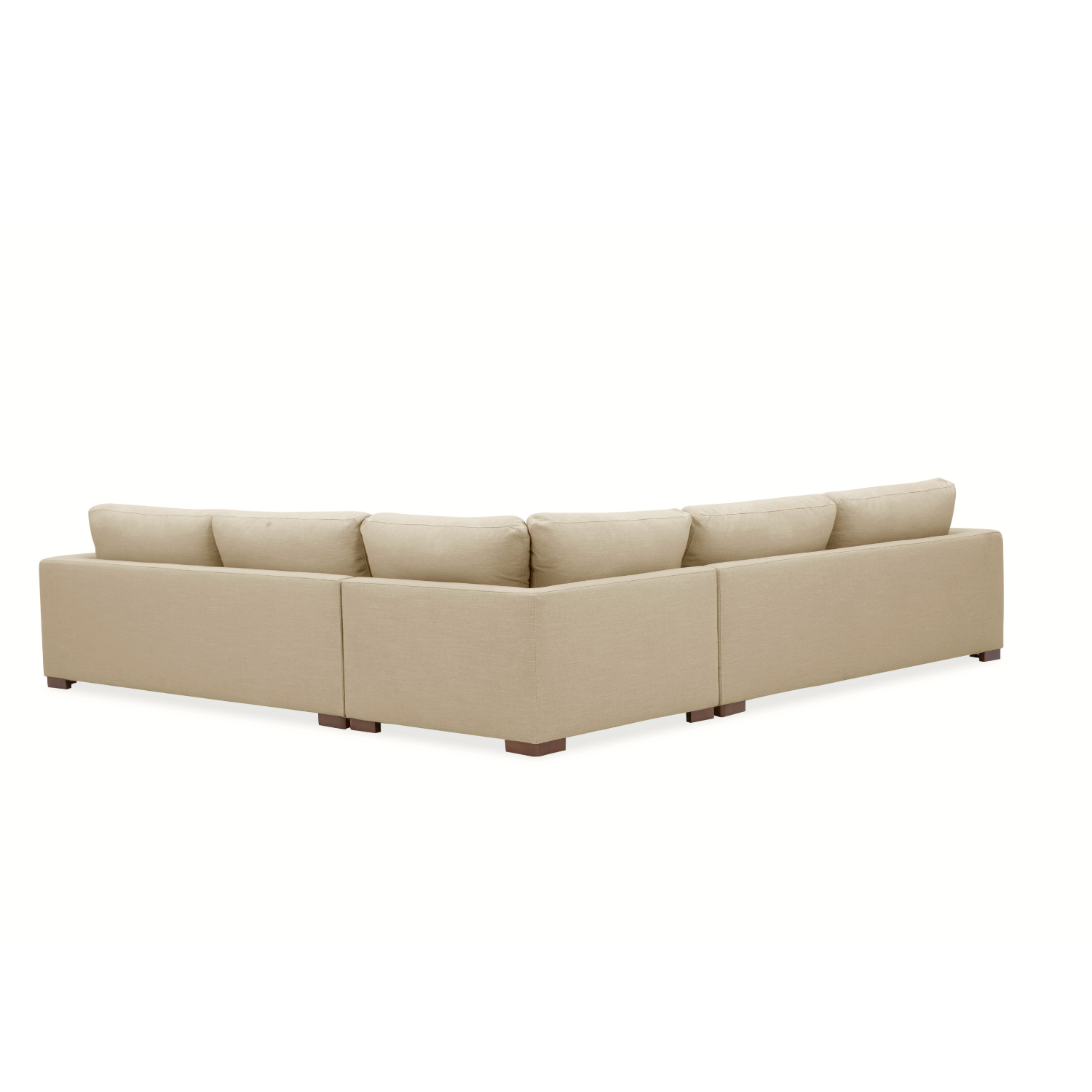 Charlestown L-Shape Sectional - Crypton® Nomad Custard